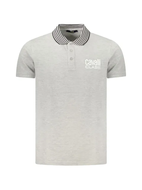 Cavalli Class cotton polo-shirt