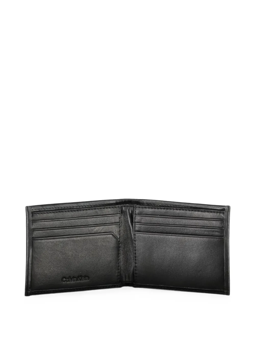 Calvin Klein Portemonnee met logoprint Zwart