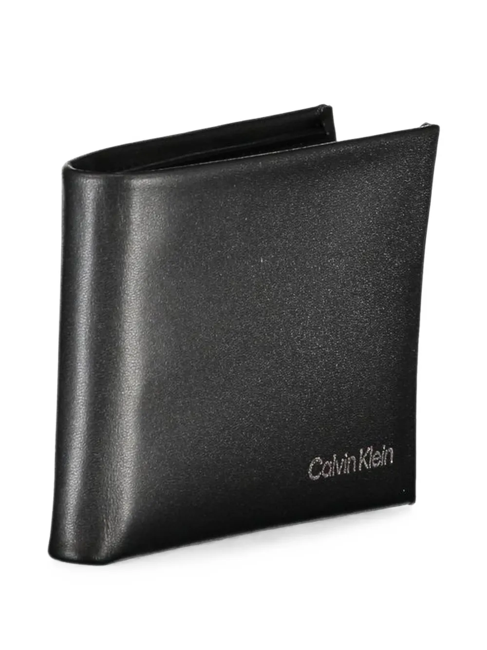 Calvin Klein Portemonnee met logoprint Zwart