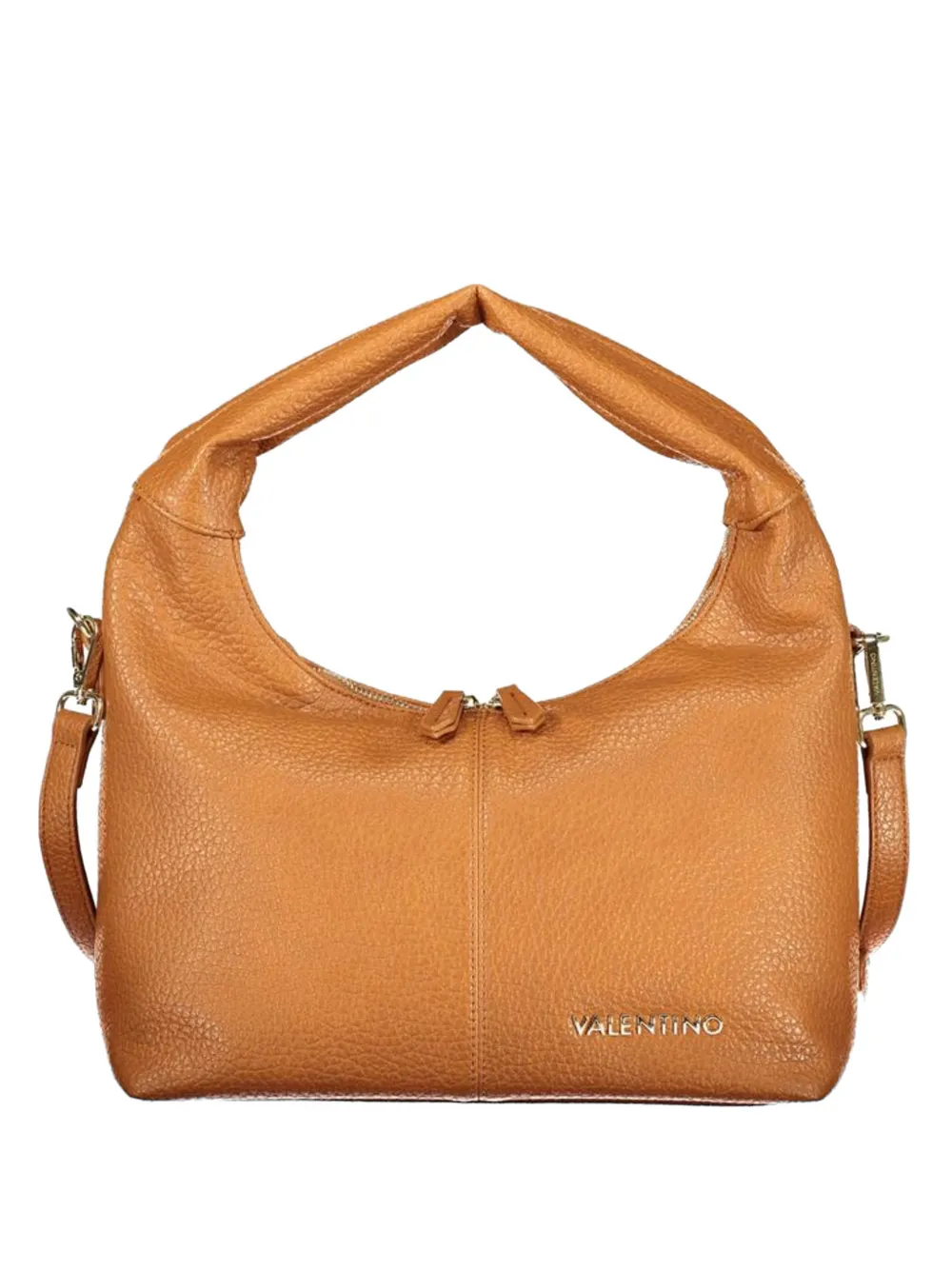 MARIO VALENTINO logo-lettering tote bag - Marrone