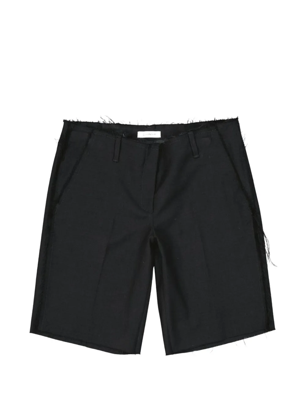 DONDUP frayed-edge shorts - Nero