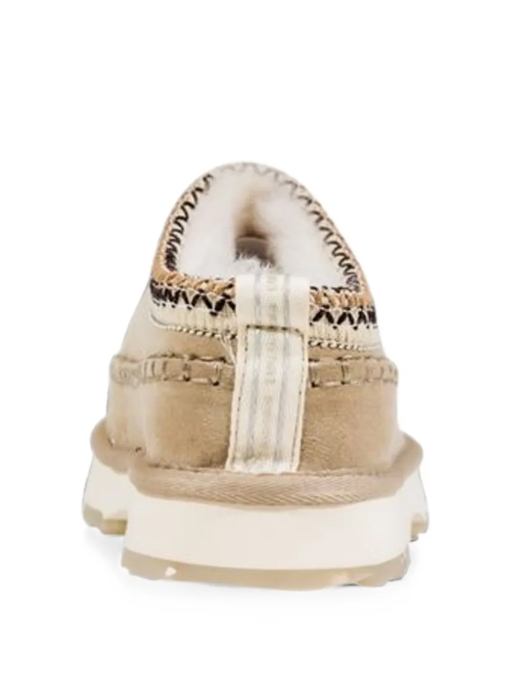 EMU AUSTRALIA Sharky Adventure Scuff slippers met stikselafwerking Beige