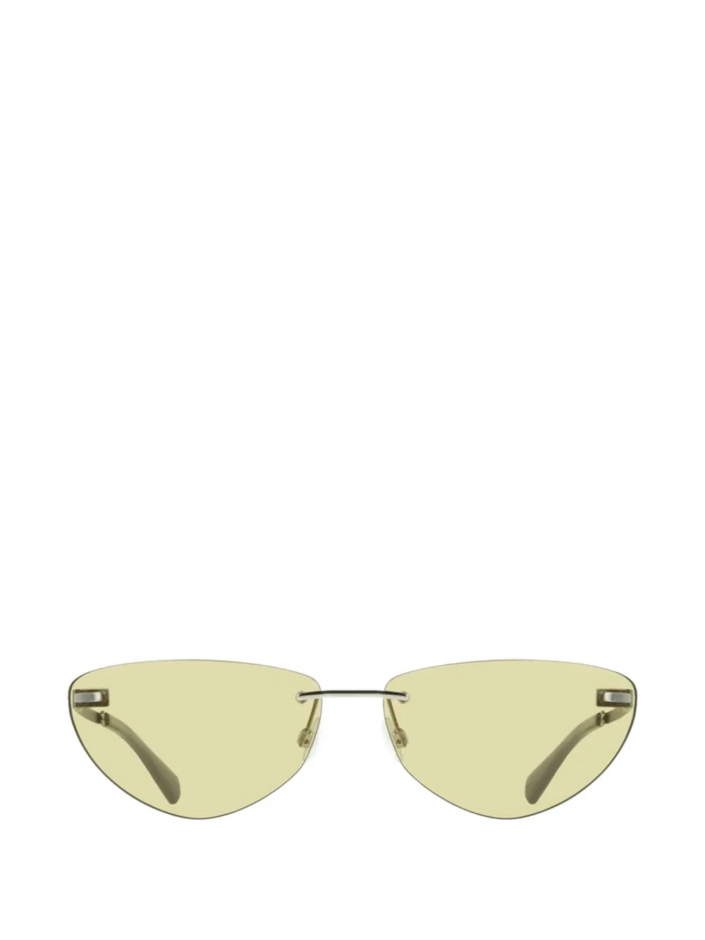 Calvin Klein Jeans rimless cat-eye sunglasses - Argento