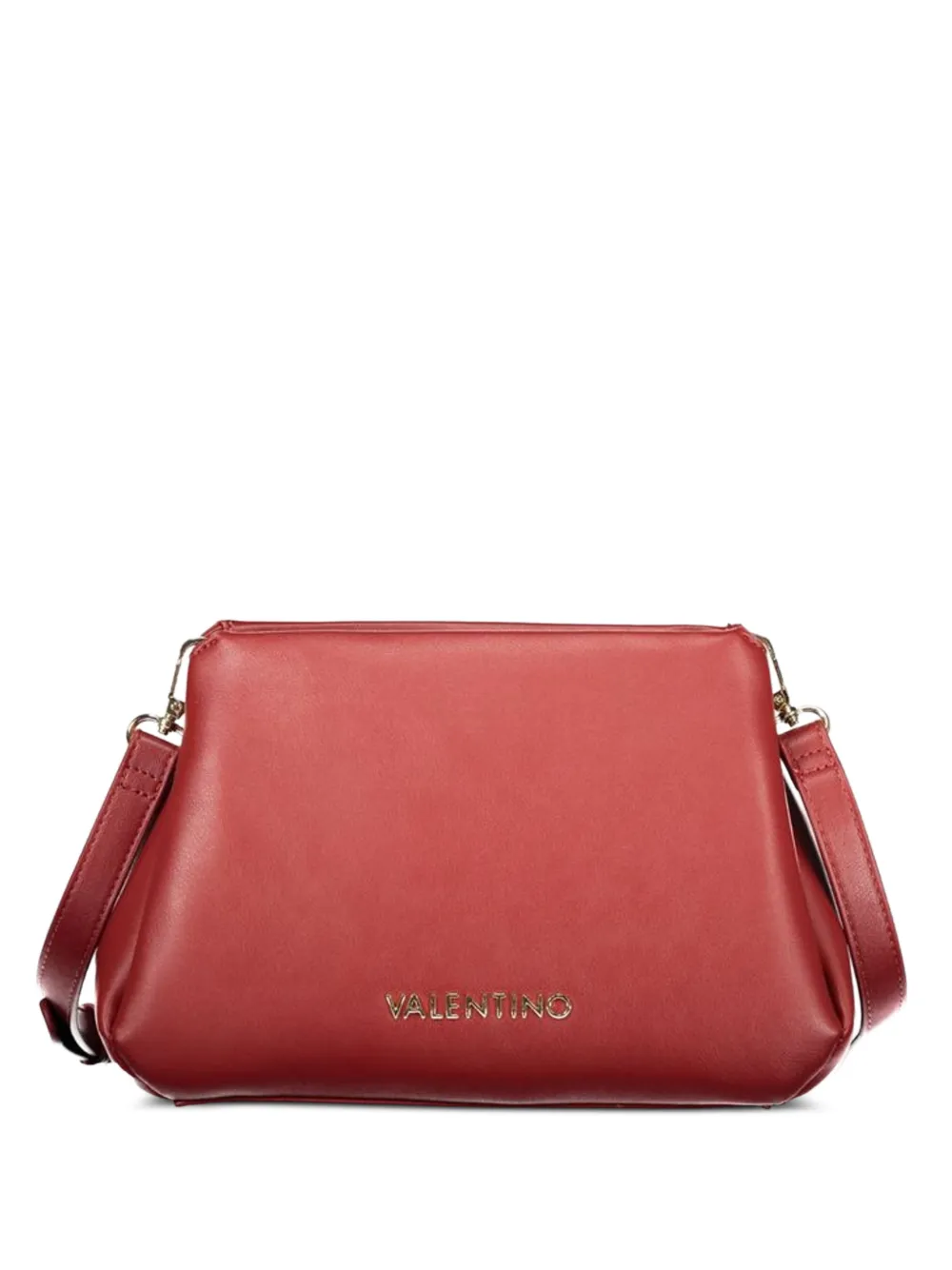 MARIO VALENTINO logo-lettering shoulder bag - Rosso