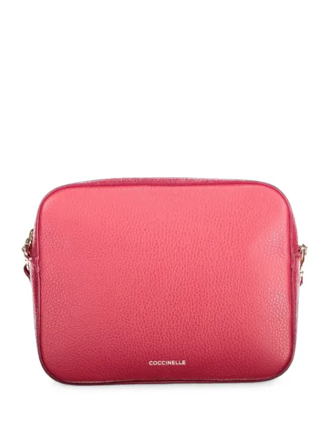 Coccinelle grained leather shoulder bag