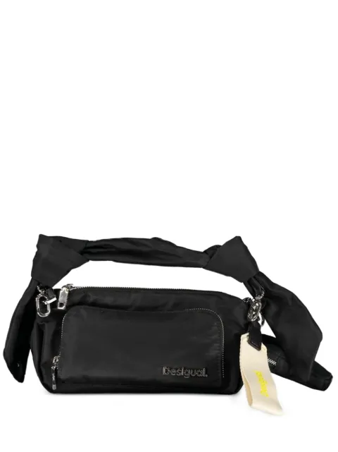 Desigual knotted bow tote bag