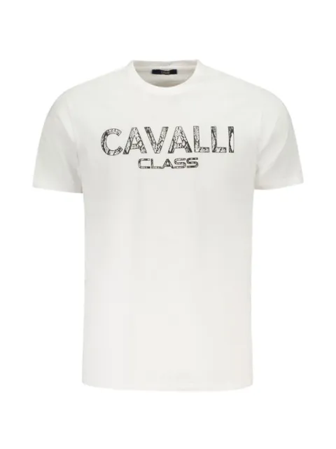 Cavalli Class logo-print T-shirt