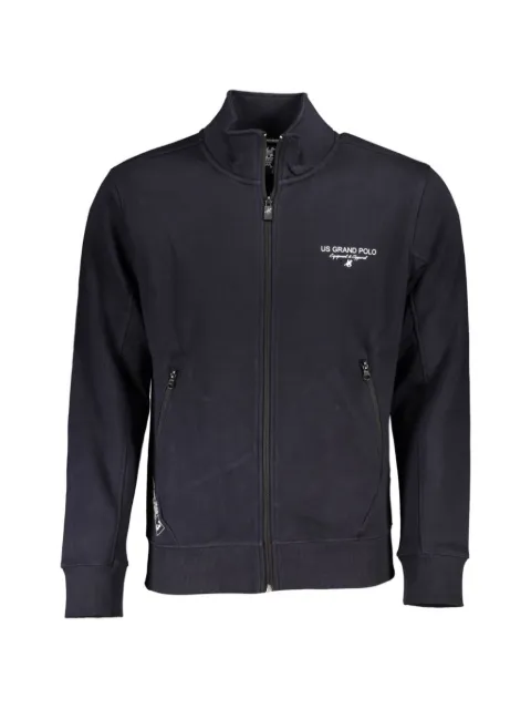 U.S. Grand high-neck zip-up sweater