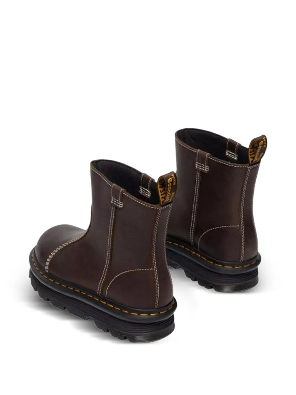  Dr Martens Botines Zebzag Rigger - Marrón 