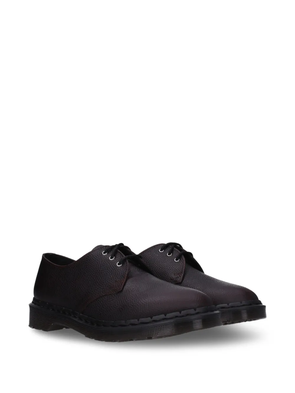 Dr Martens 1461 pebble grain leather shoes Bruin