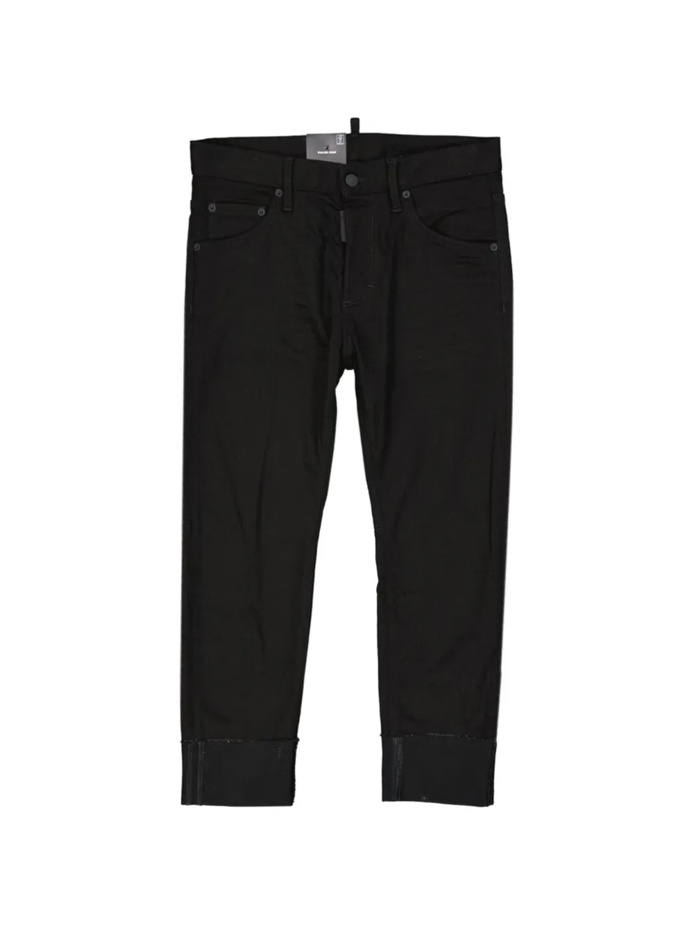 DSQUARED2 logo-patch jeans - Nero