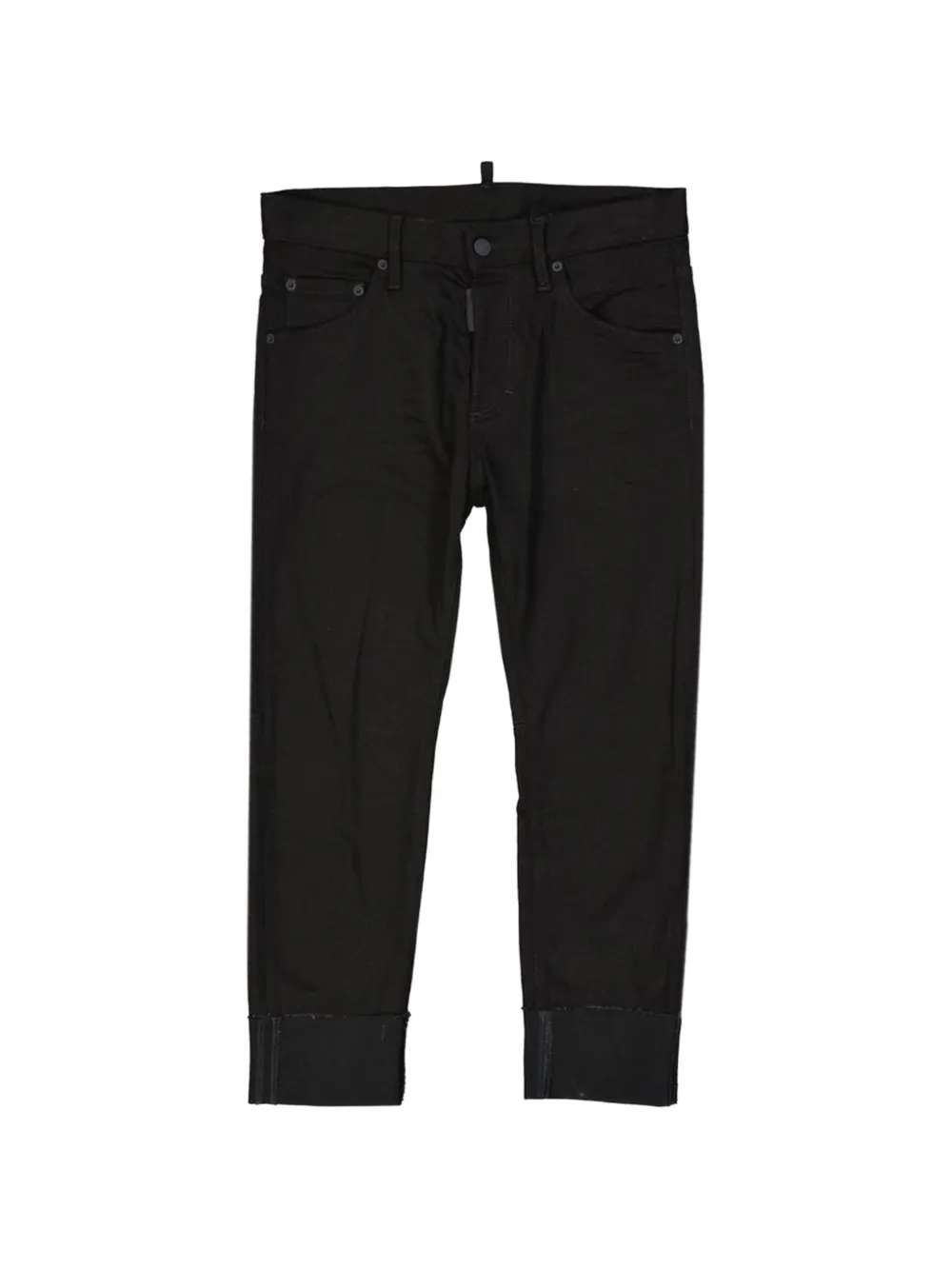 DSQUARED2 logo-patch jeans - Nero