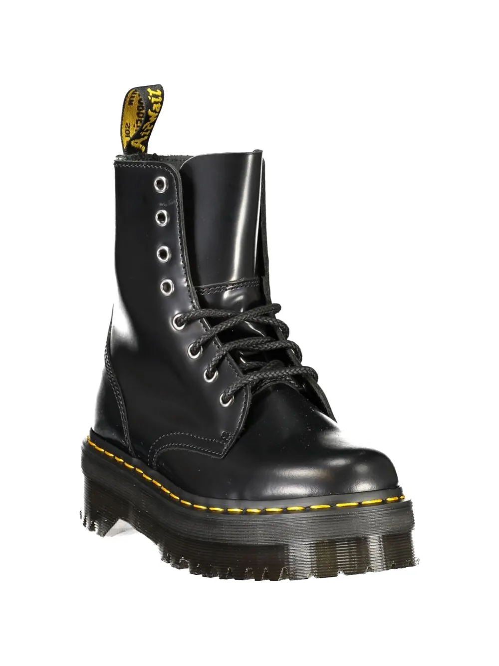 Dr Martens Jadon lace-up platform ankle boots Zwart