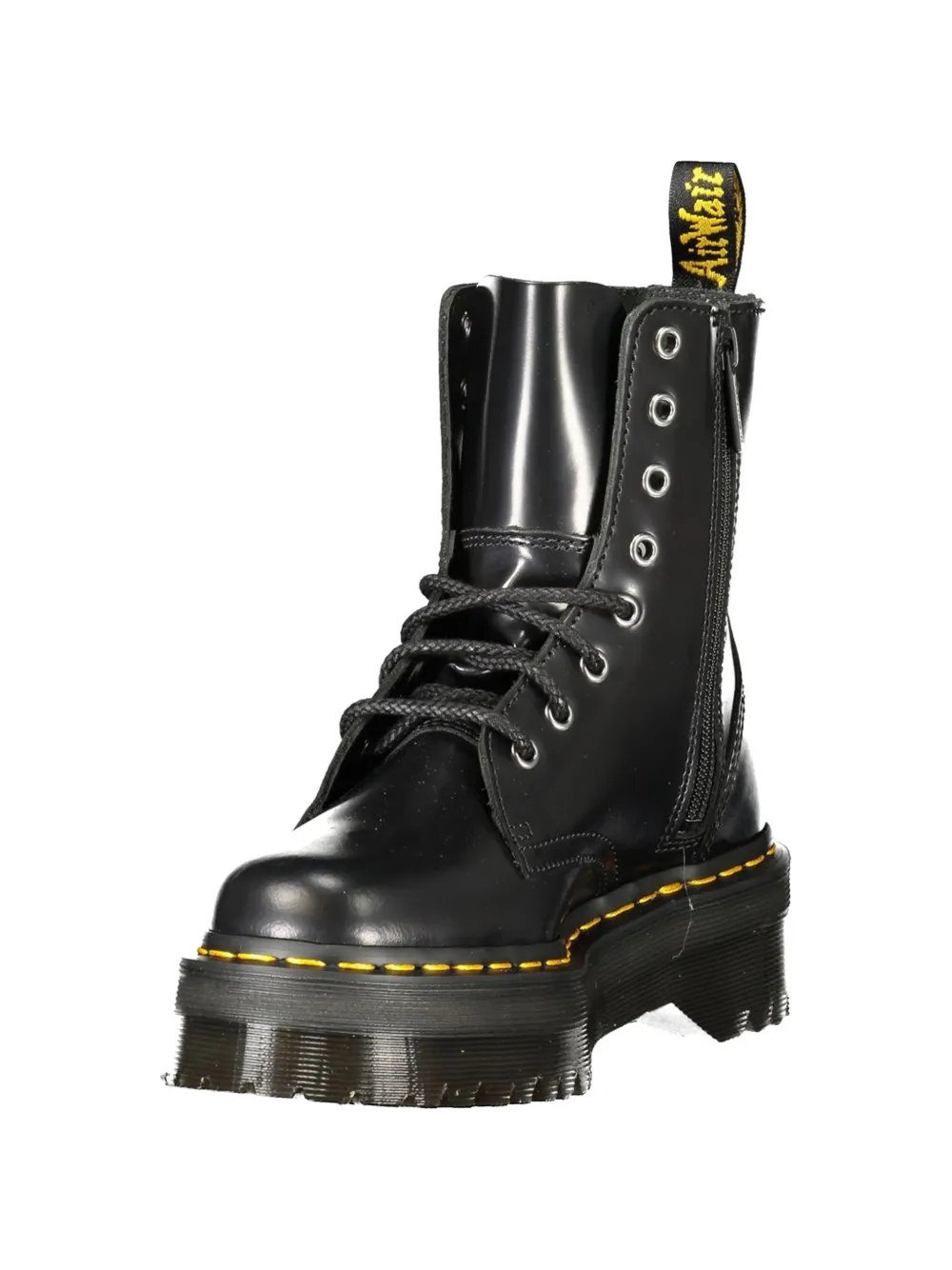 Dr Martens Jadon lace-up platform ankle boots Zwart