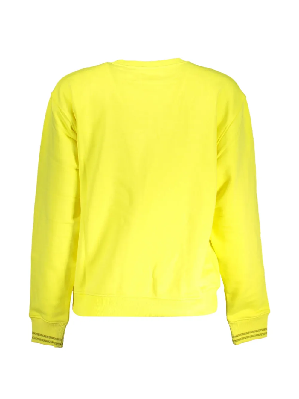 Desigual Trui met geborduurd detail Geel