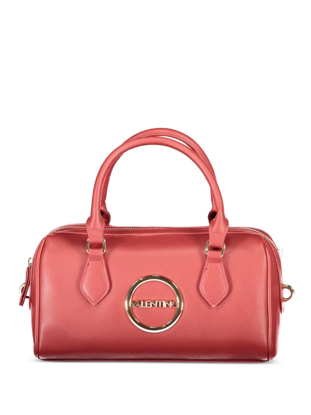 MARIO VALENTINO logo-plaque shoulder bag - Rosso