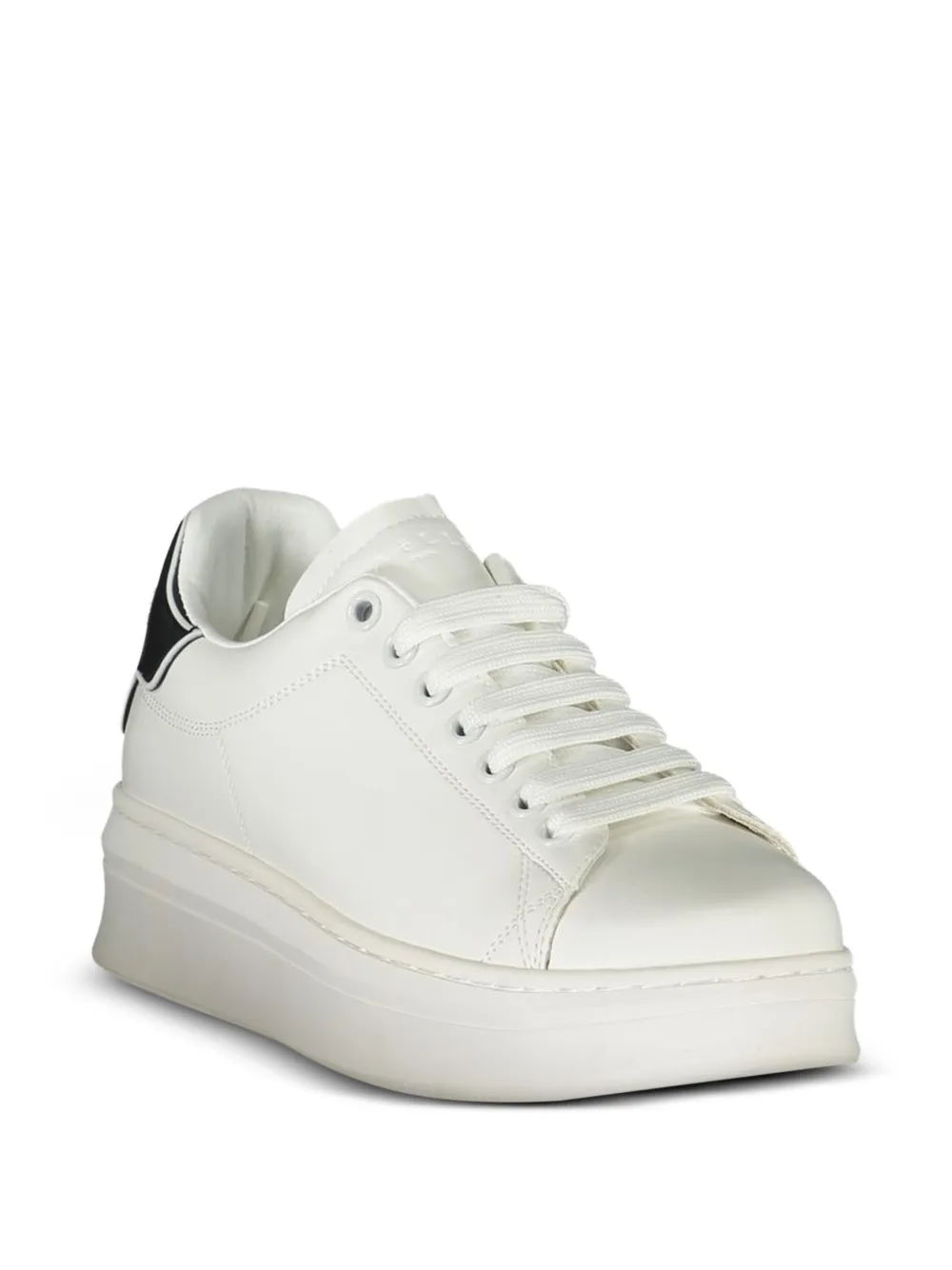 Gaelle lace-up chunky sneakers Wit