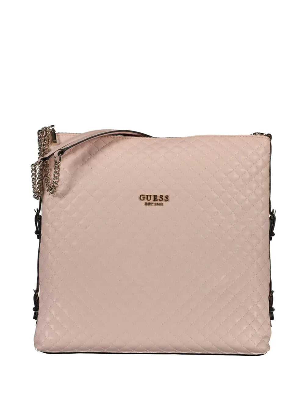 GUESS USA diamond-quilted shoulder bag - Rosa