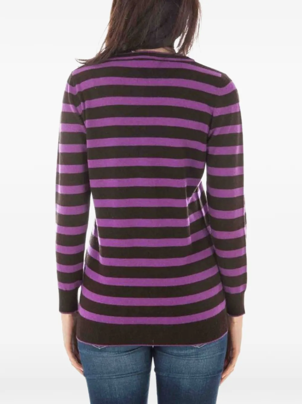 Fred Perry Gestreepte trui Bruin