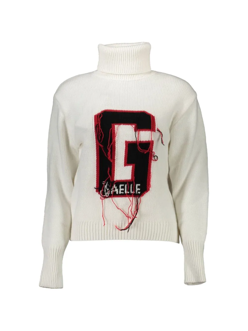 Gaelle roll-neck sweater - Bianco