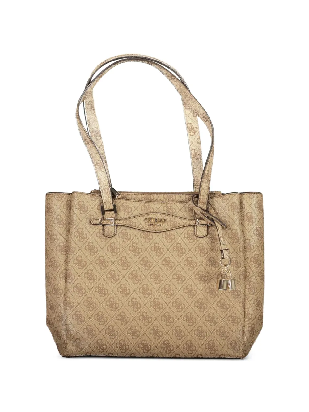 GUESS USA monogram tote bag - Toni neutri