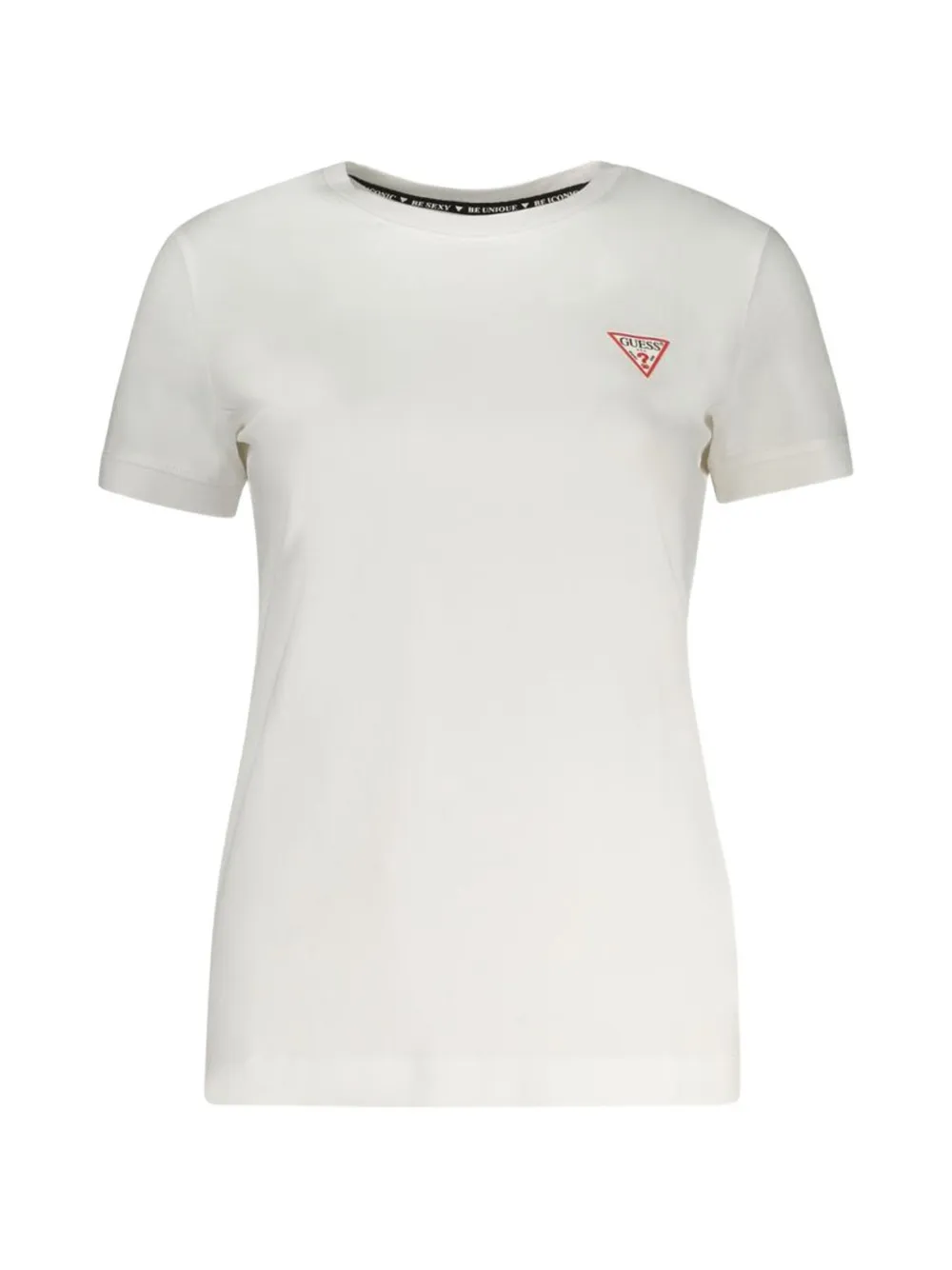 GUESS USA logo-patch t-shirt - Toni neutri