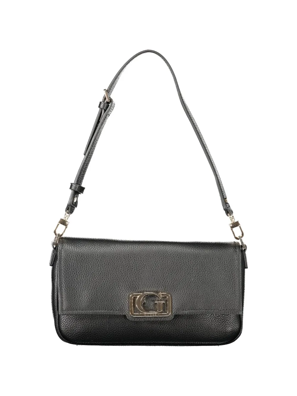 GUESS USA logo-plaque shoulder bag - Nero