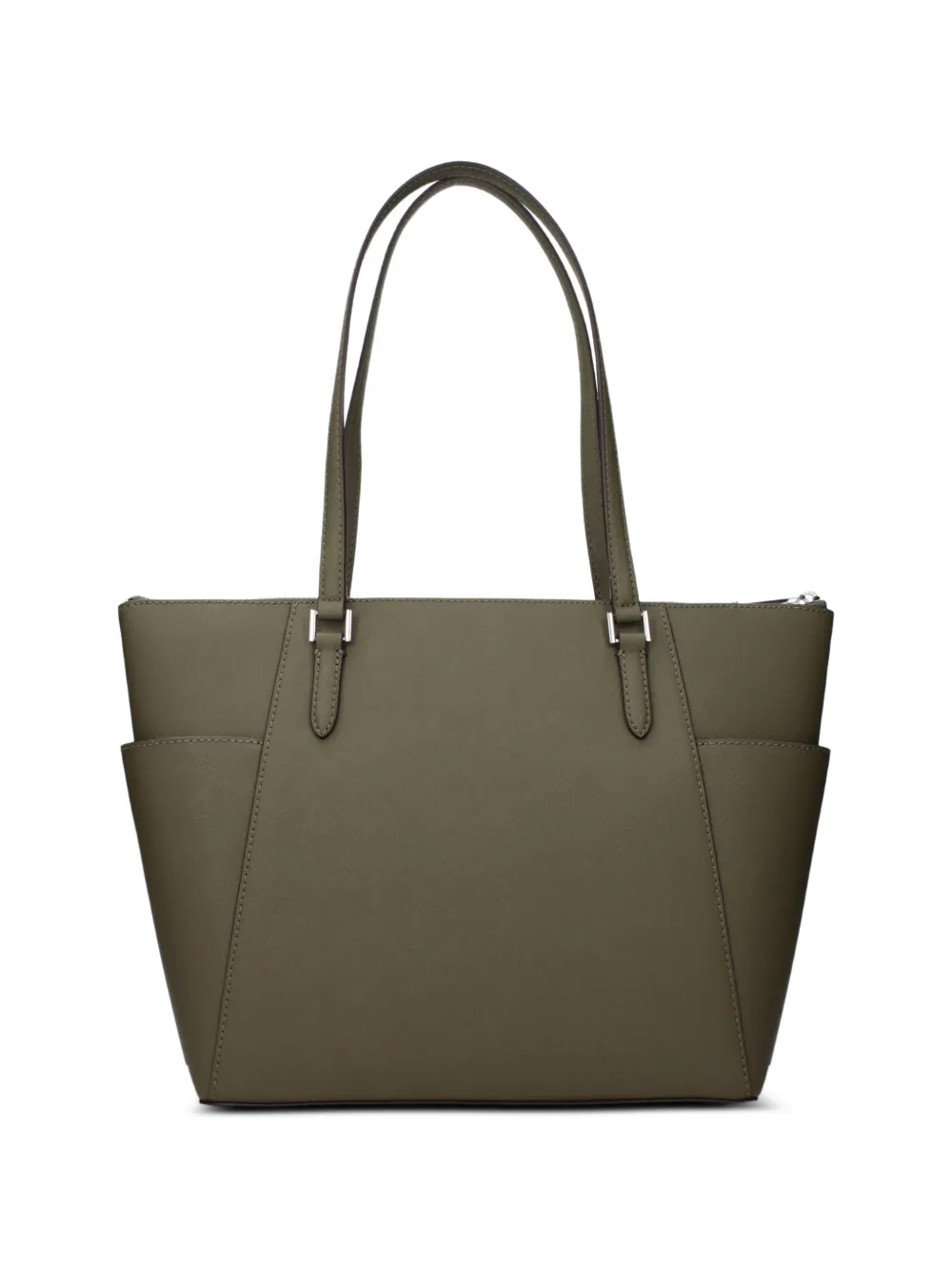 Michael Kors Schoudertas van saffiano leer met logoplakkaat Groen