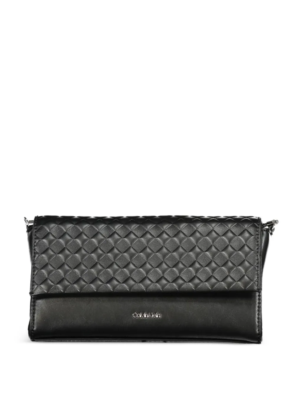 Calvin Klein quilted design shoulder bag - Schwarz