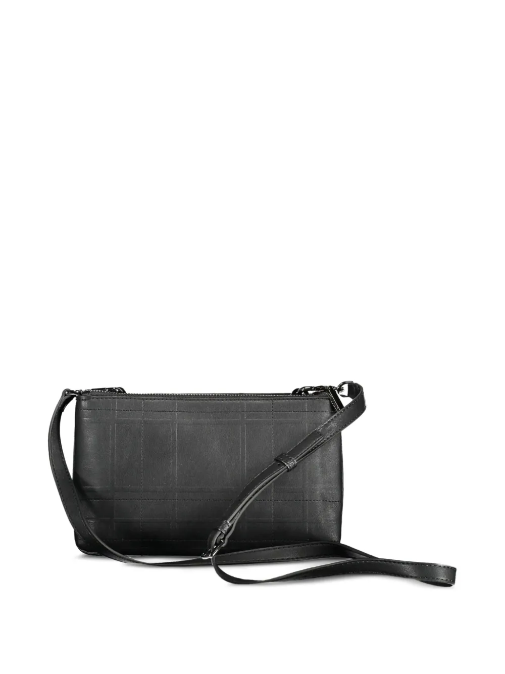 Calvin Klein Quilted Crossbody Bag in Black, view 2