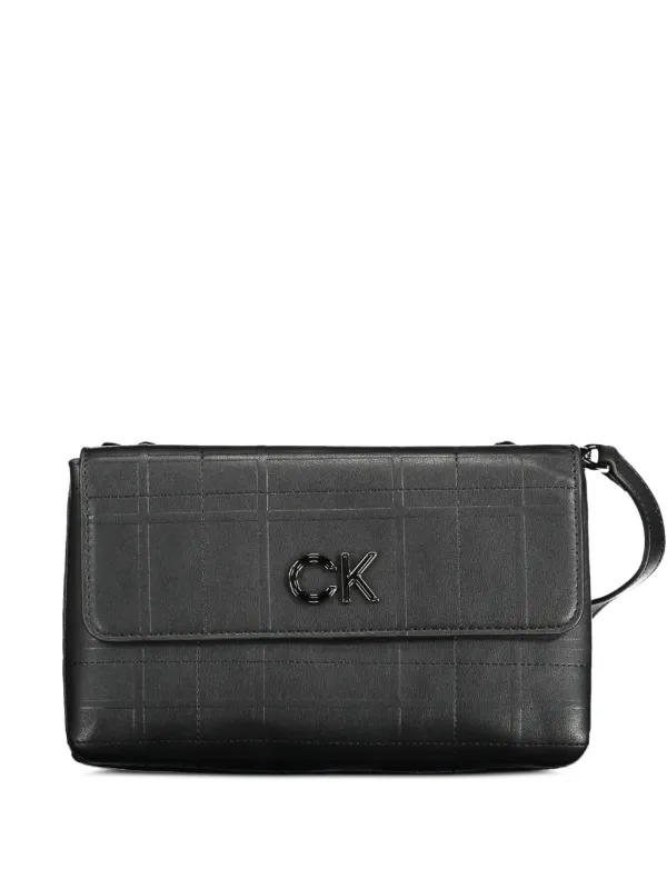 Calvin Klein Quilted Crossbody Bag in Black