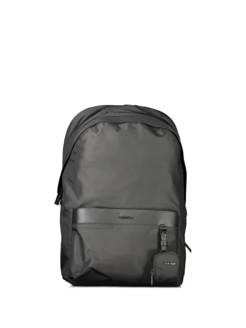 Calvin Klein logo-engraved keychain backpack
