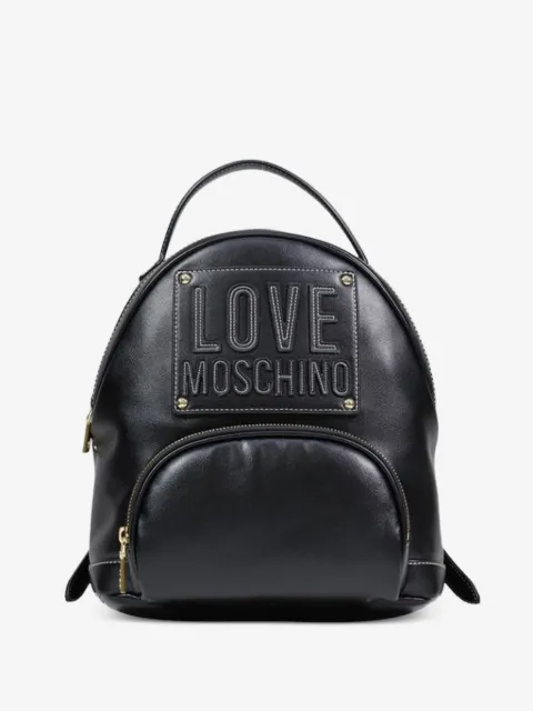 Love Moschino logo-patch backpack