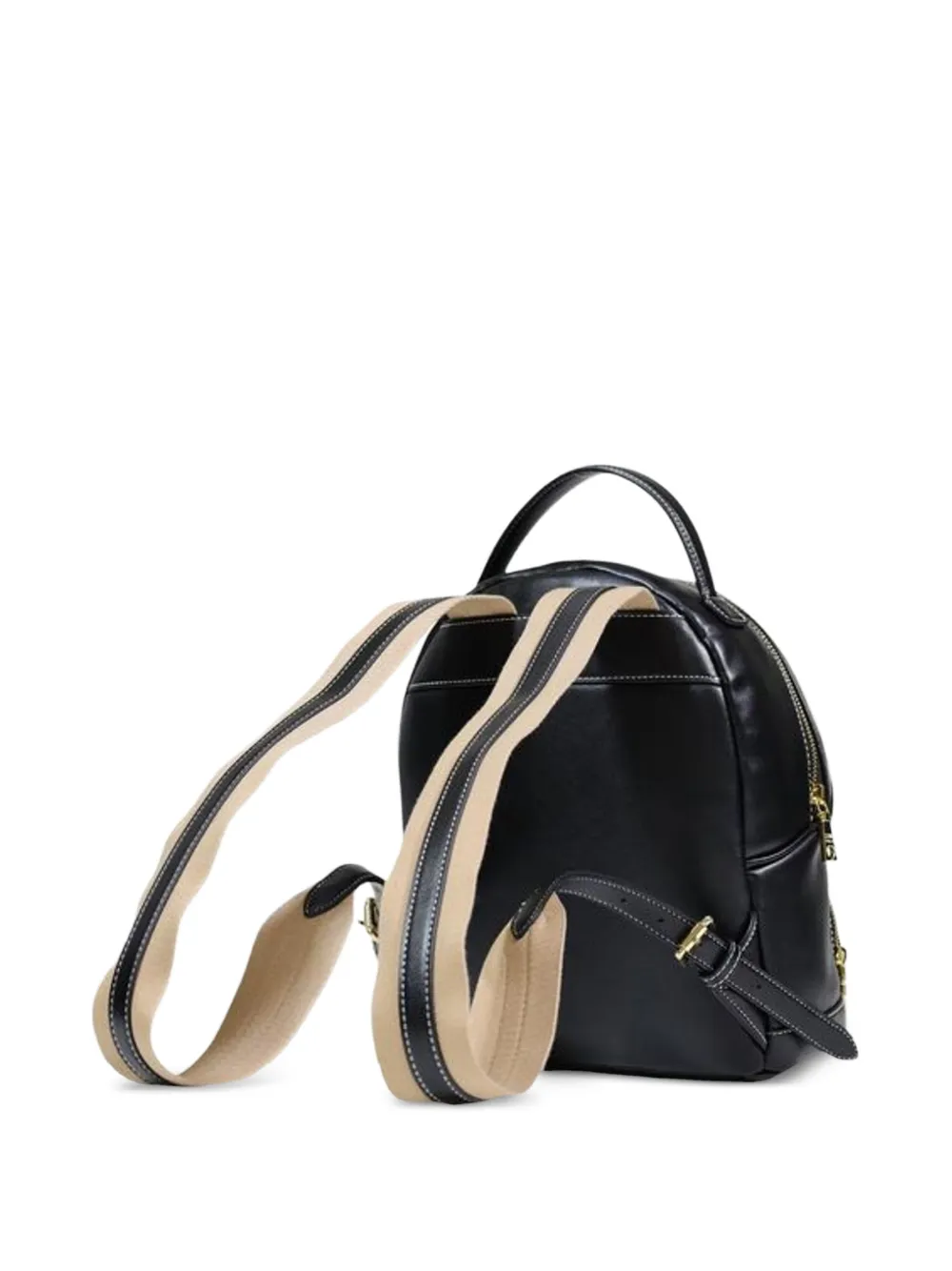 Love Moschino Mochila Com Patch De Logo | Preto | FARFETCH BR