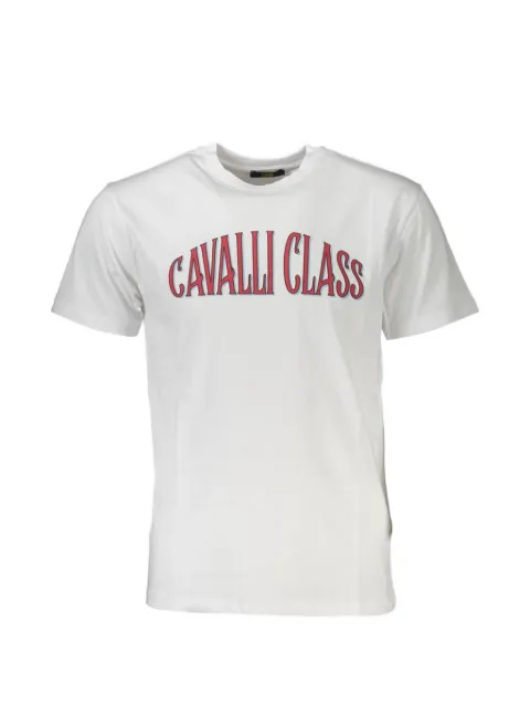 Cavalli Class logo-print crew-neck t-shirt