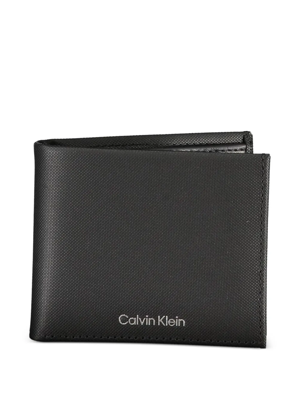 Calvin Klein logo-print bifold wallet - Nero