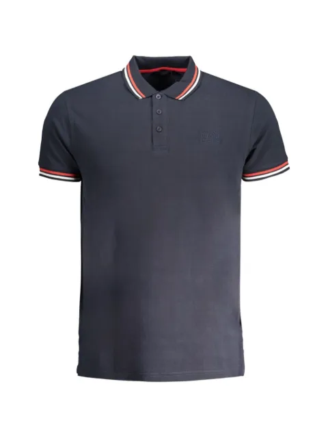 Cavalli Class tipped-trim polo shirt