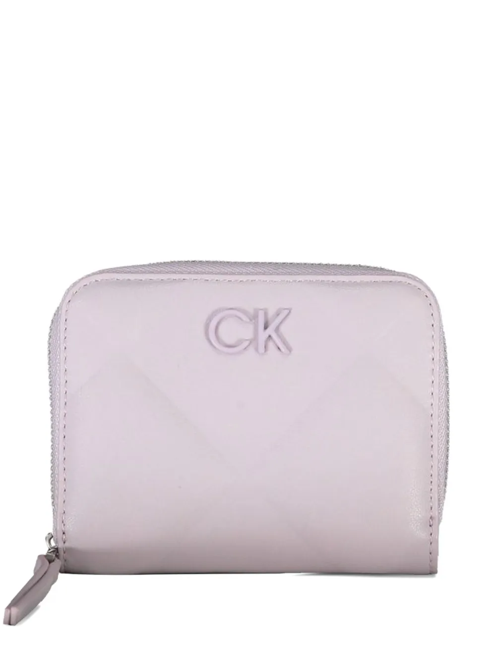 Calvin Klein quilted zip-around wallet - Viola