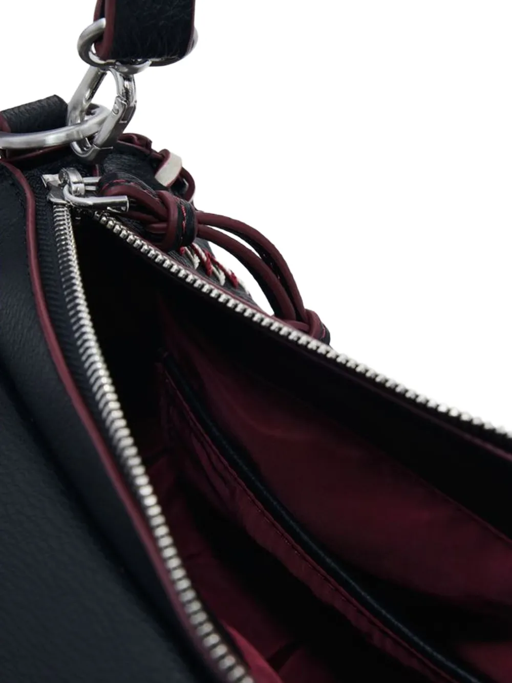Desigual Schoudertas met afwerking Blauw