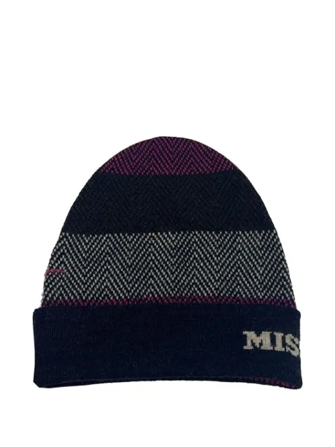 Missoni zigzag-knit beanie hat