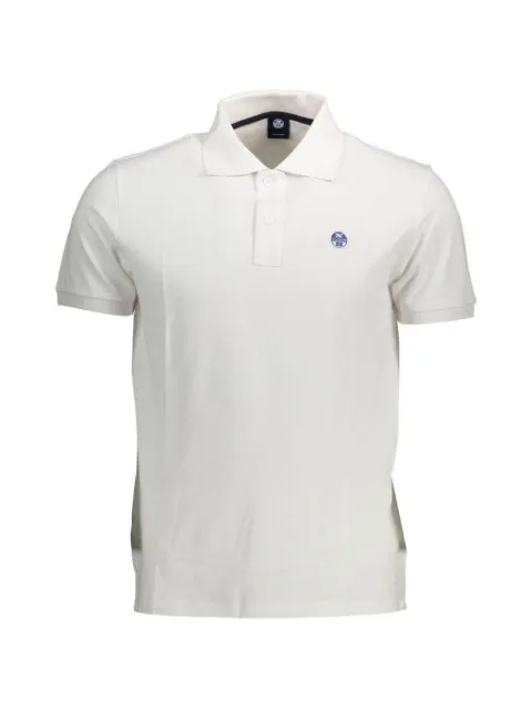 North Sails logo-embroidered polo shirt