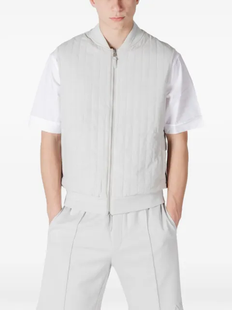 Antony Morato quilted zip-fastening gilet