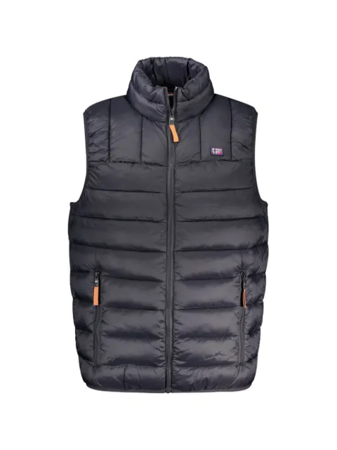 NORWAY 1963 logo-detail padded gilet