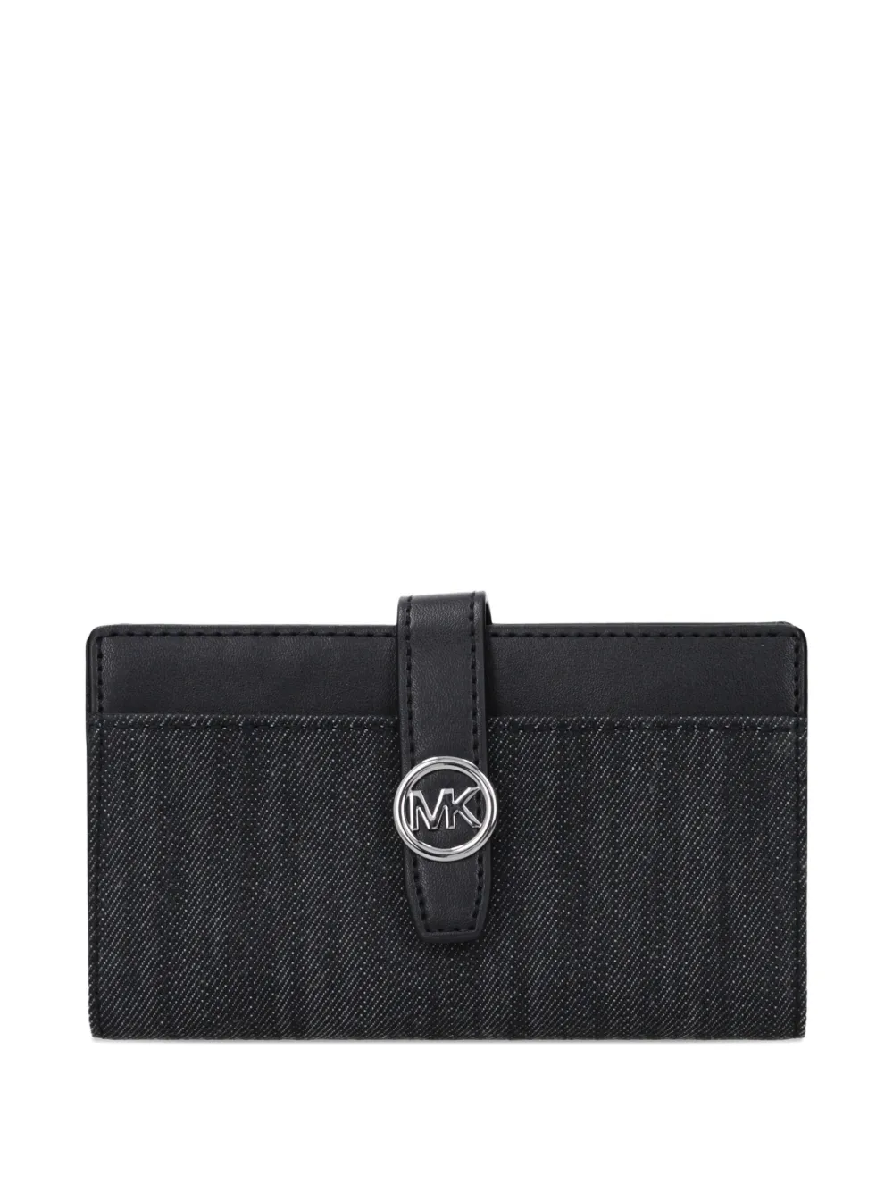 Michael Kors logo-plaque wallet - Nero