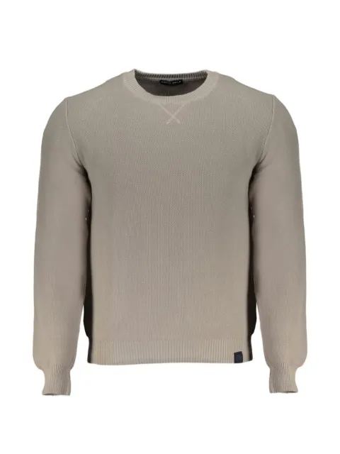 North Sails textured-knit crew-neck cotton sweater