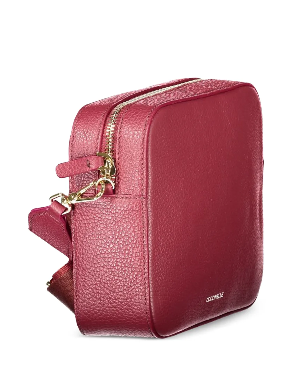 Coccinelle Leren crossbodytas Rood