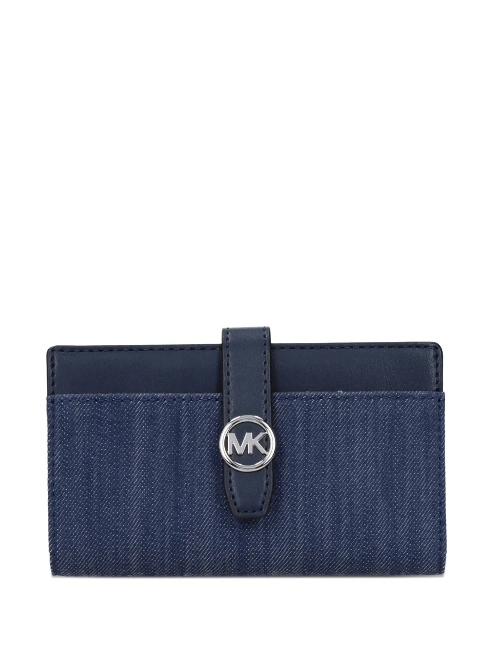 Michael Kors Greenwich denim wallet - Blu