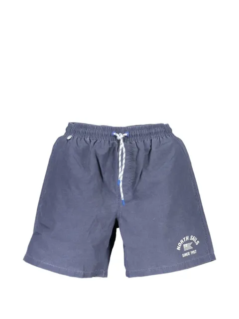North Sails logo-print swim shorts