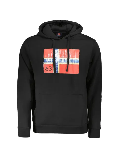 Norwegian Rain graphic-print hoodie