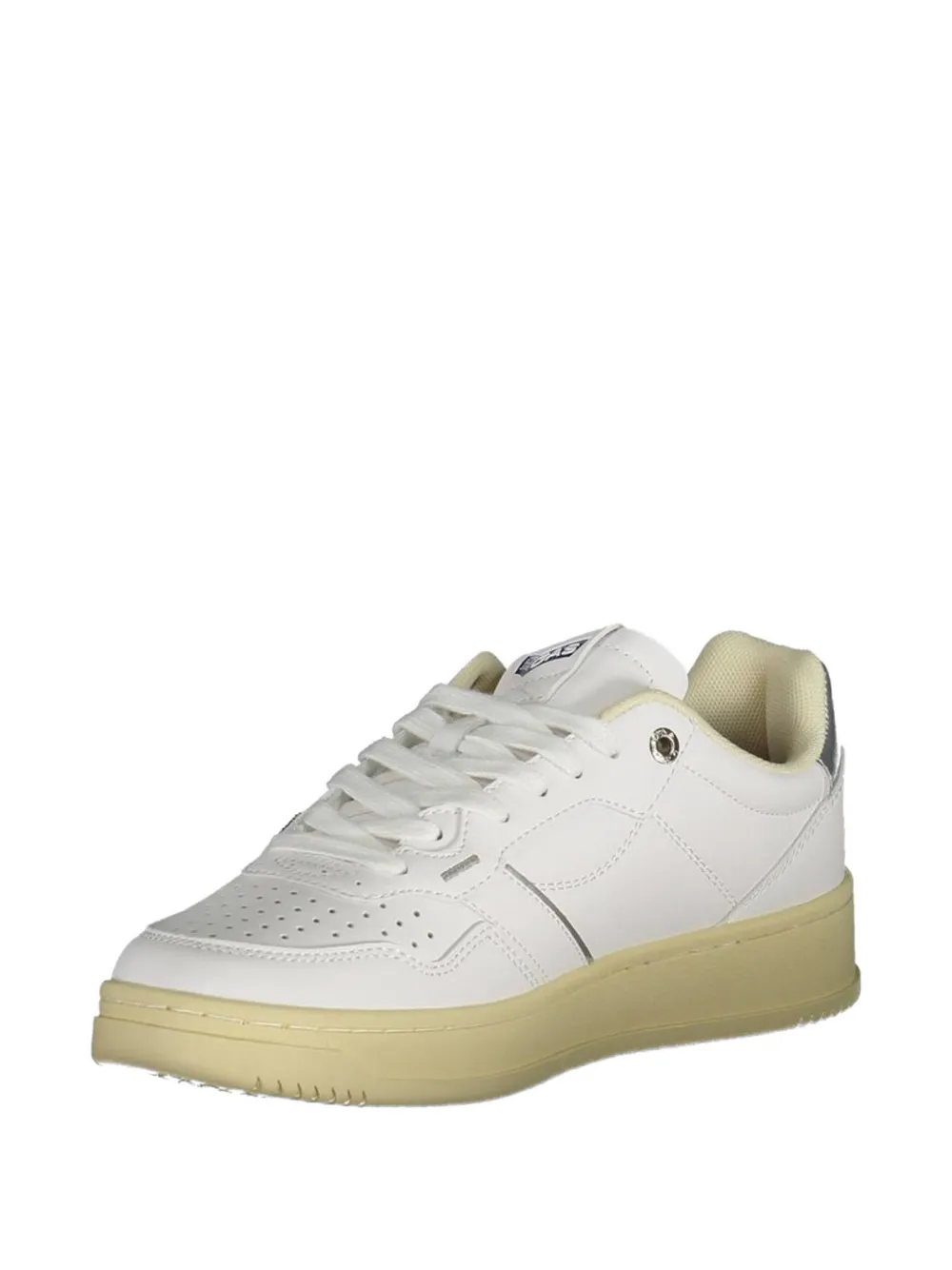 Gast geperforeerde sneakers met veter Wit